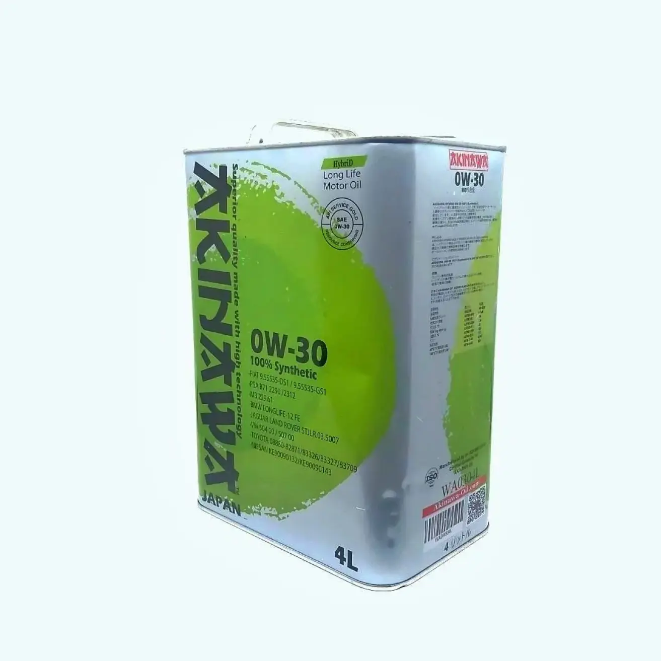 AKINAWA - 0W 30 (4Litre)